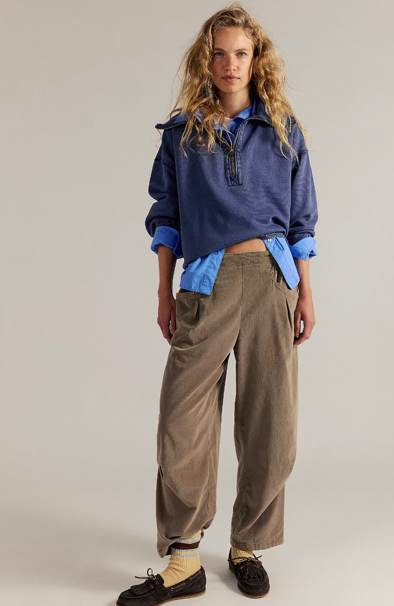 Fossil Dune Corduroy Pant
