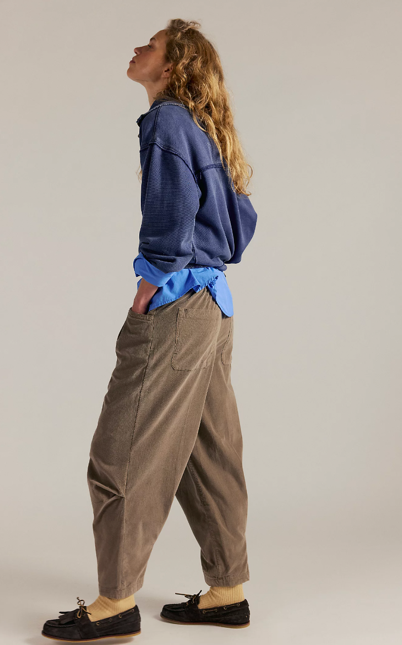 Fossil Dune Corduroy Pant