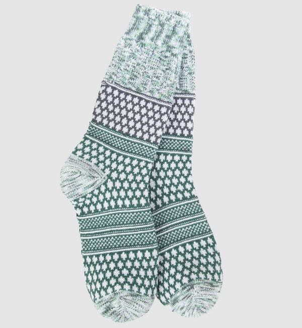 Spruce Mix Crew Sock