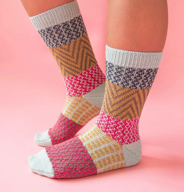 Sage Mix Crew Sock