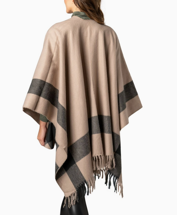 Tan Allthreads Highland Wrap