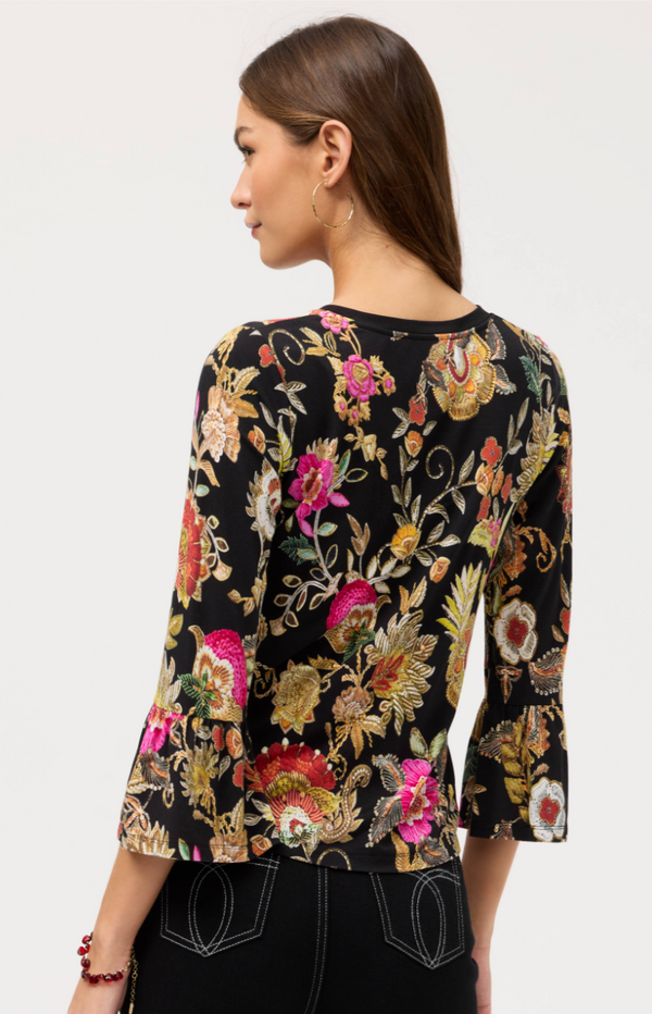 Janie Flute Sleeve Top