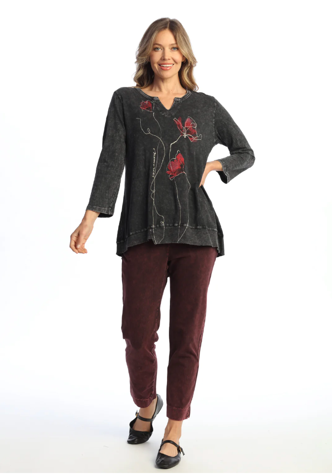 Forget-Me-Not V-Neck Top
