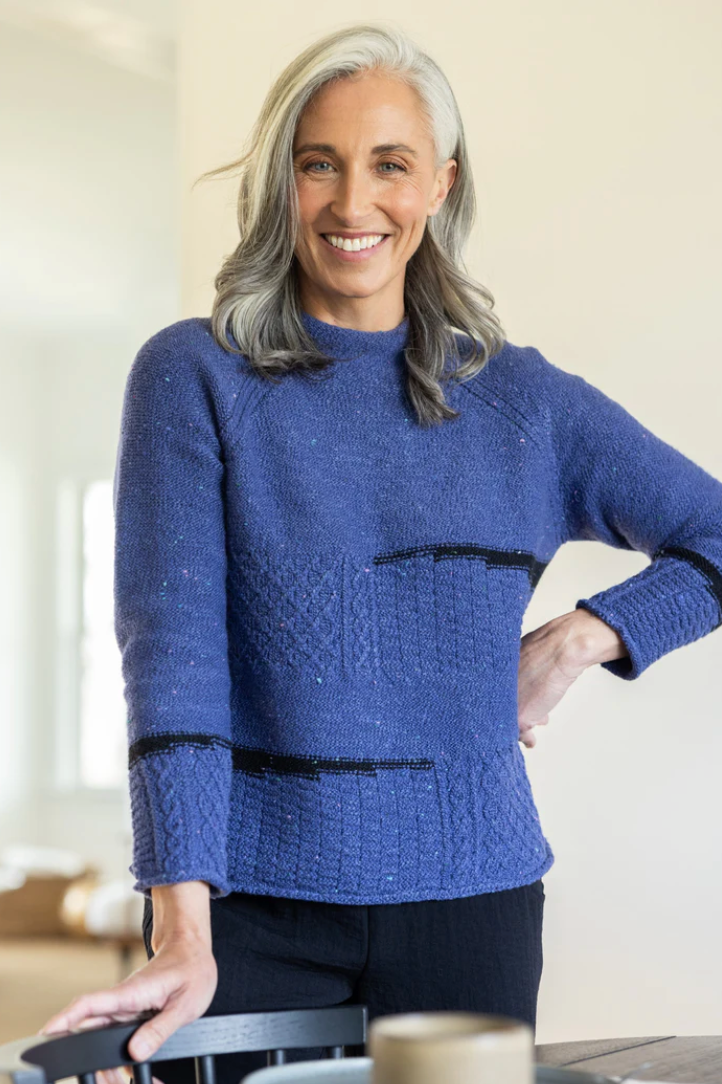 Midnight Alpine Sweater