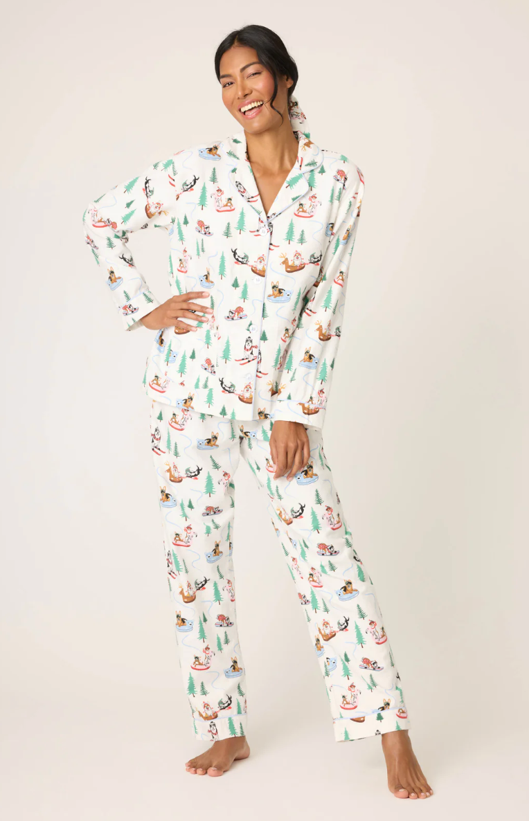Sleigh All Day Flannel PJ Set