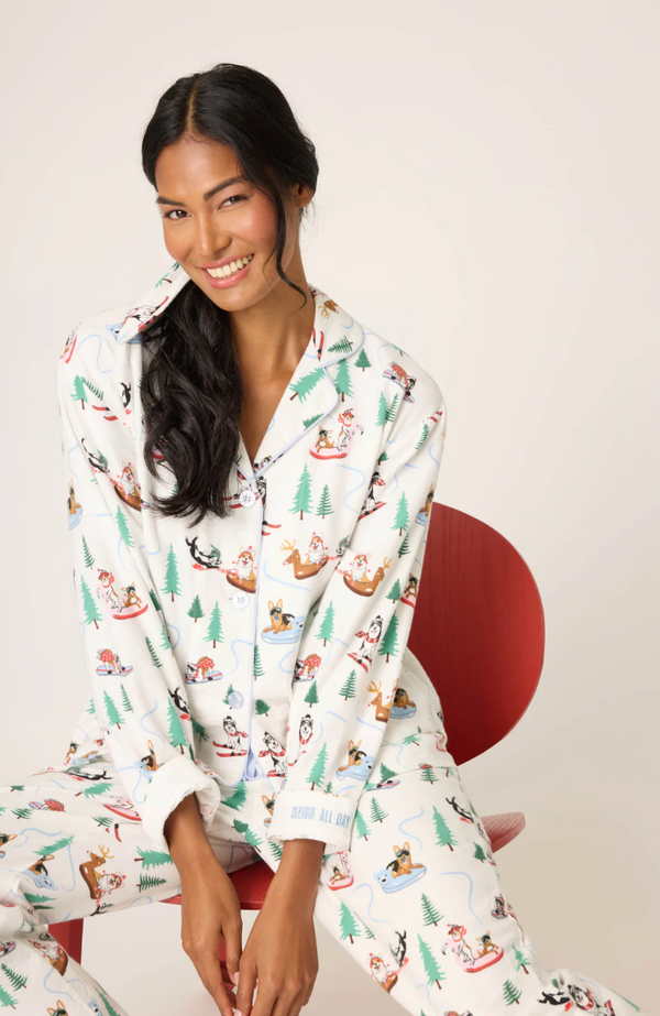 Sleigh All Day Flannel PJ Set