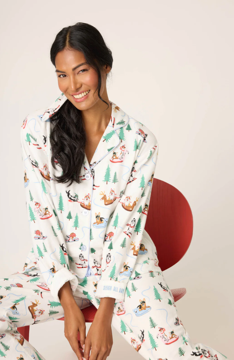 Sleigh All Day Flannel PJ Set