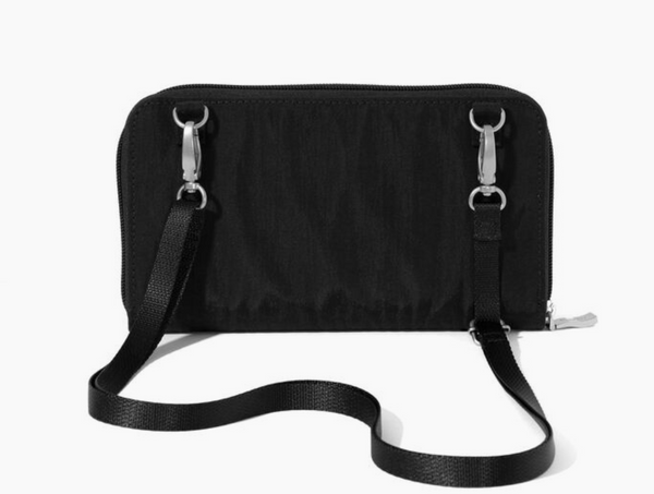 Black Phone Wallet Crossbody