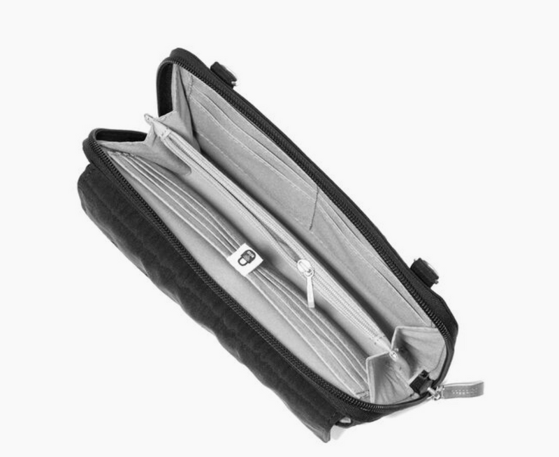 Black Phone Wallet Crossbody