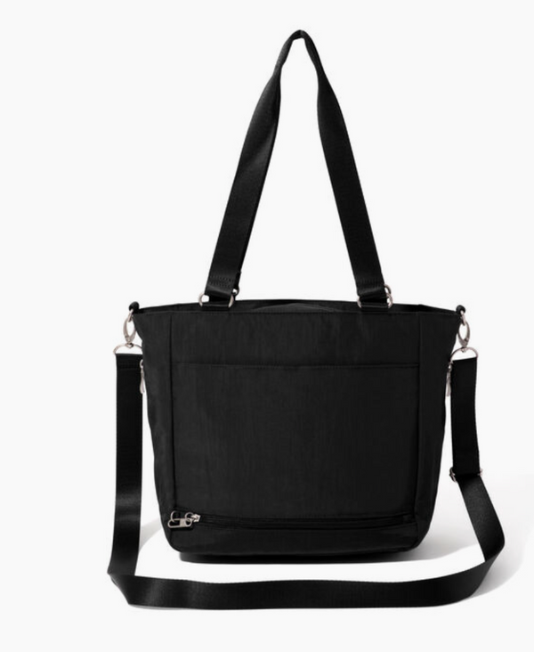 Black Modern Everyday Shopper Tote