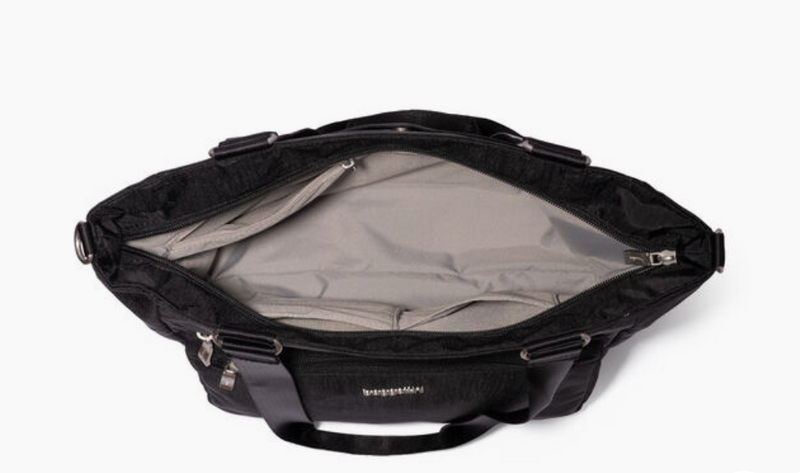 Black Modern Everyday Shopper Tote