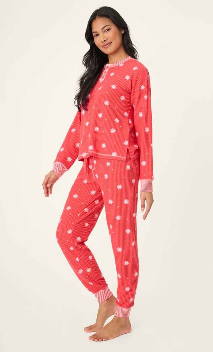 Ski Jammie Snowflake PJ Set