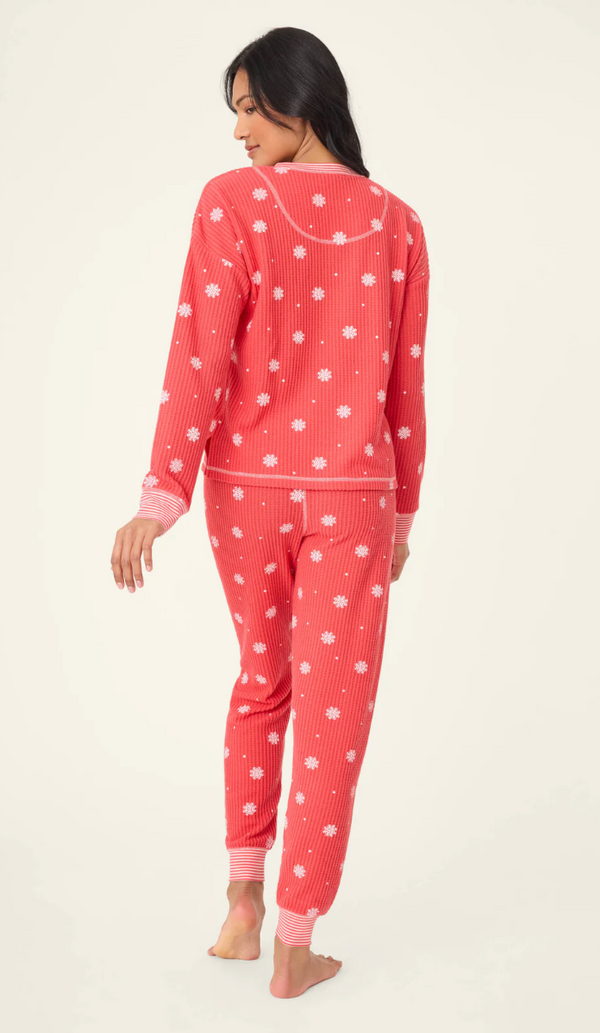 Ski Jammie Snowflake PJ Set