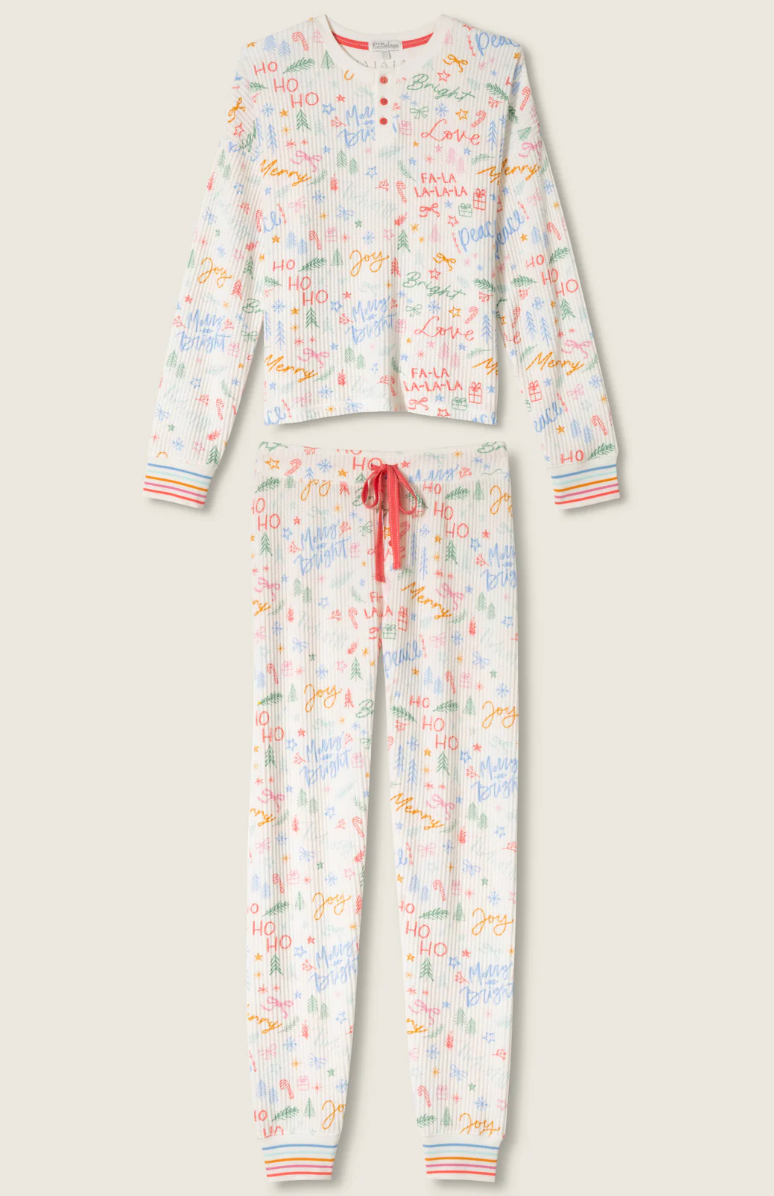 Ski Jammie Holiday PJ Set