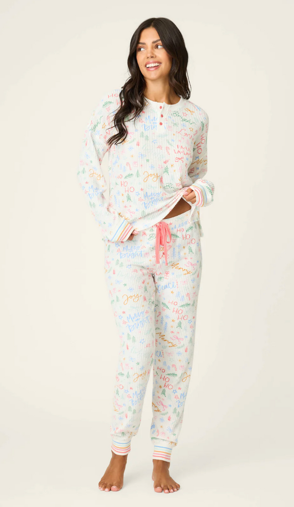 Ski Jammie Holiday PJ Set