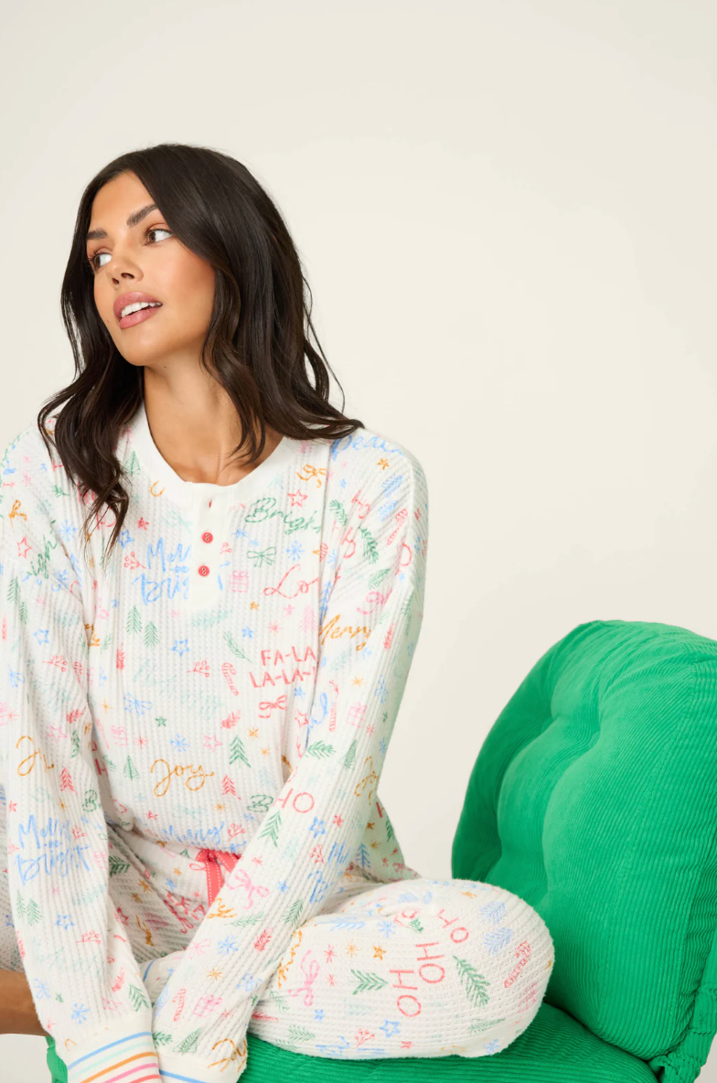 Ski Jammie Holiday PJ Set