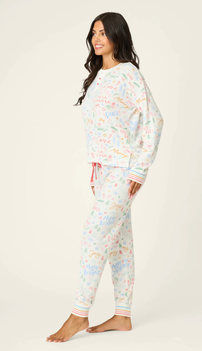 Ski Jammie Holiday PJ Set