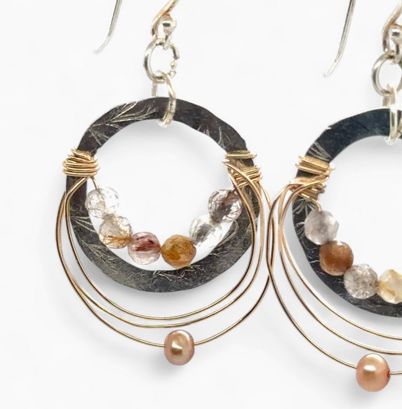 Astral Hoop Earring