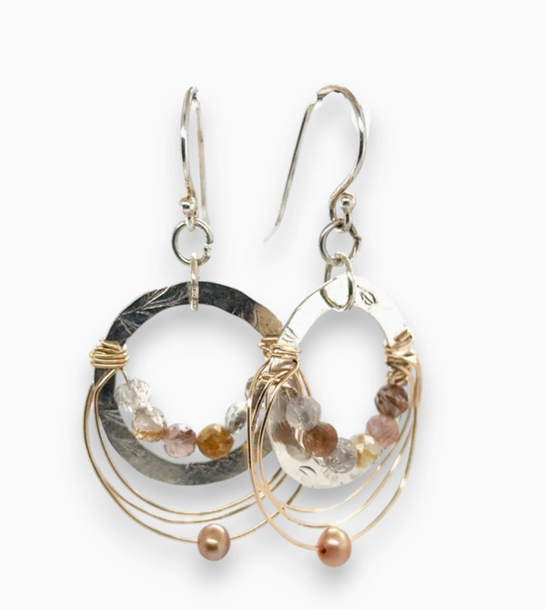Astral Hoop Earring