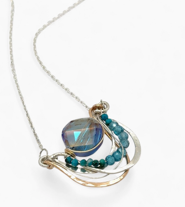 Crystal Waves Necklace