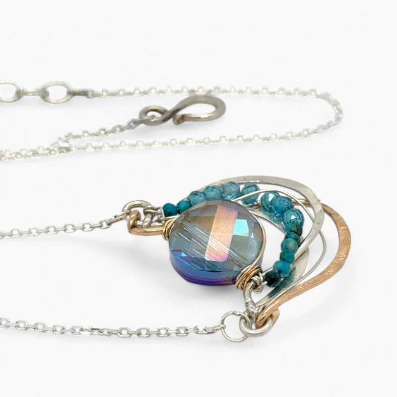 Crystal Waves Necklace