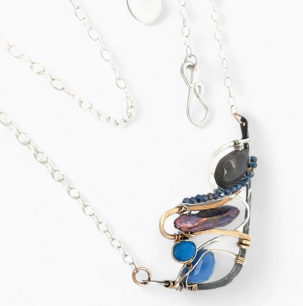 Atlantic Waves Necklace