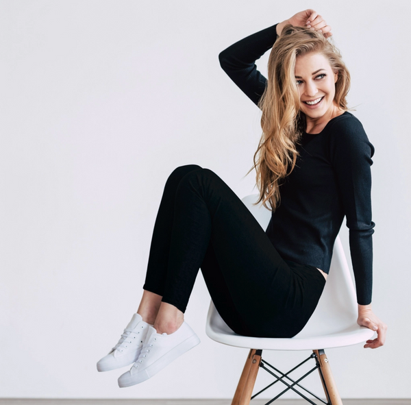 Black Fleece Lined Legging