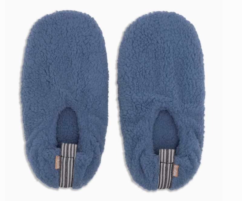 Blue Aurora Slipper Socks