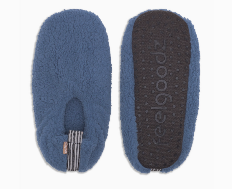 Blue Aurora Slipper Socks