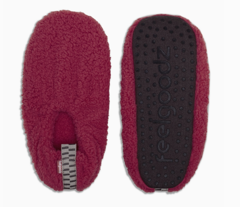Red Aurora Slipper Socks