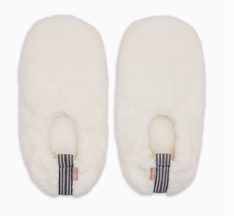 White Aurora Slipper Socks