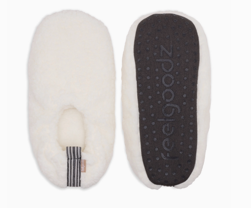 White Aurora Slipper Socks