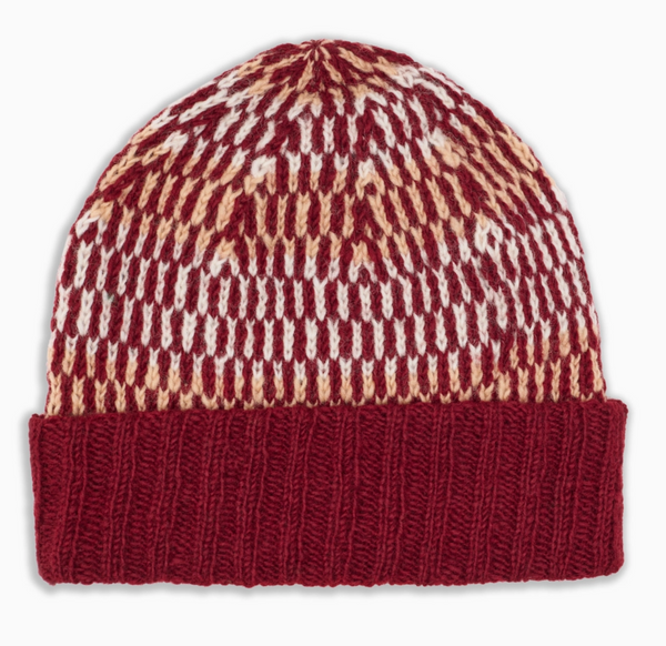 Adirondack Cardinal Wool Knit Cap