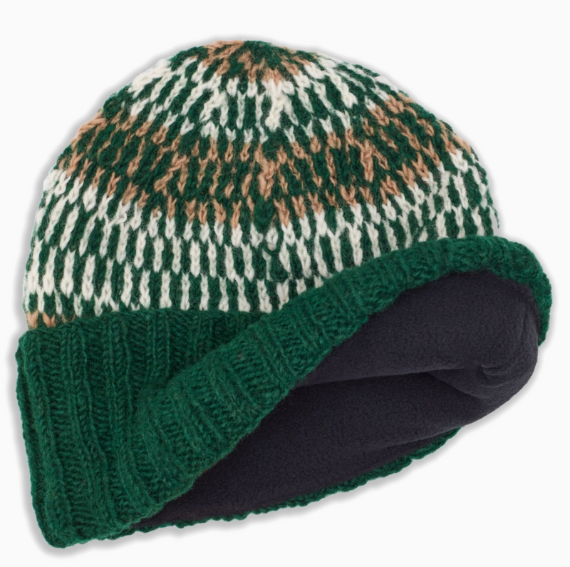 Adirondack Parakeet Wool Knit Cap