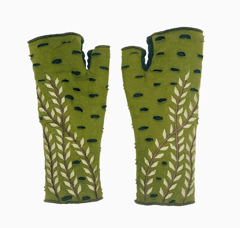 Ivy Fingerless Fleece Gloves