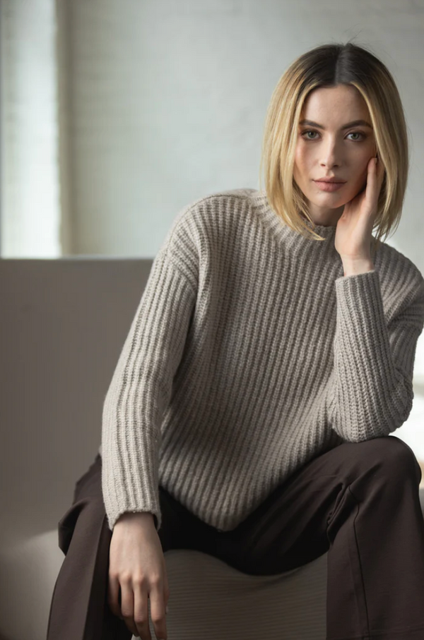 Sedona Knit Funnel Neck Sweater