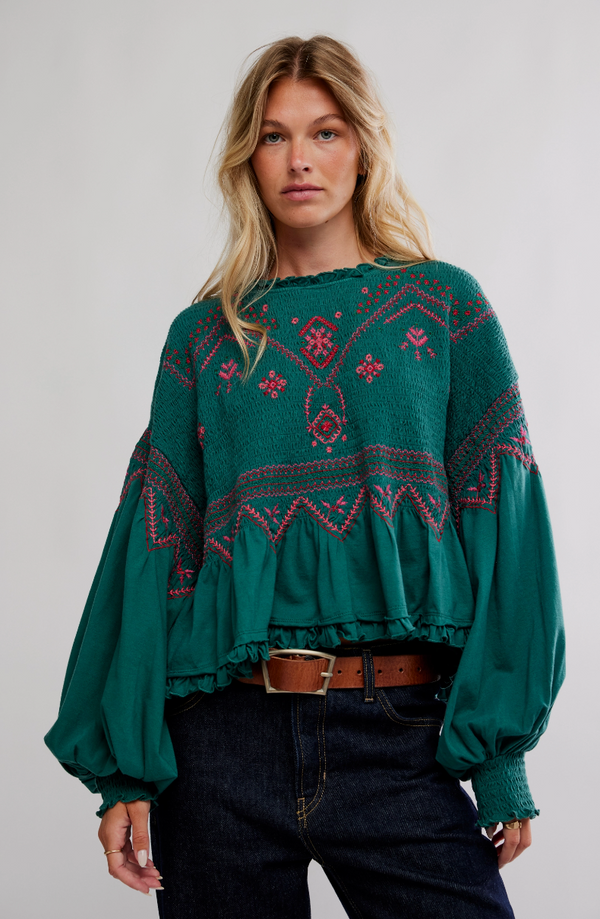 Holly Long Sleeve Knit Top