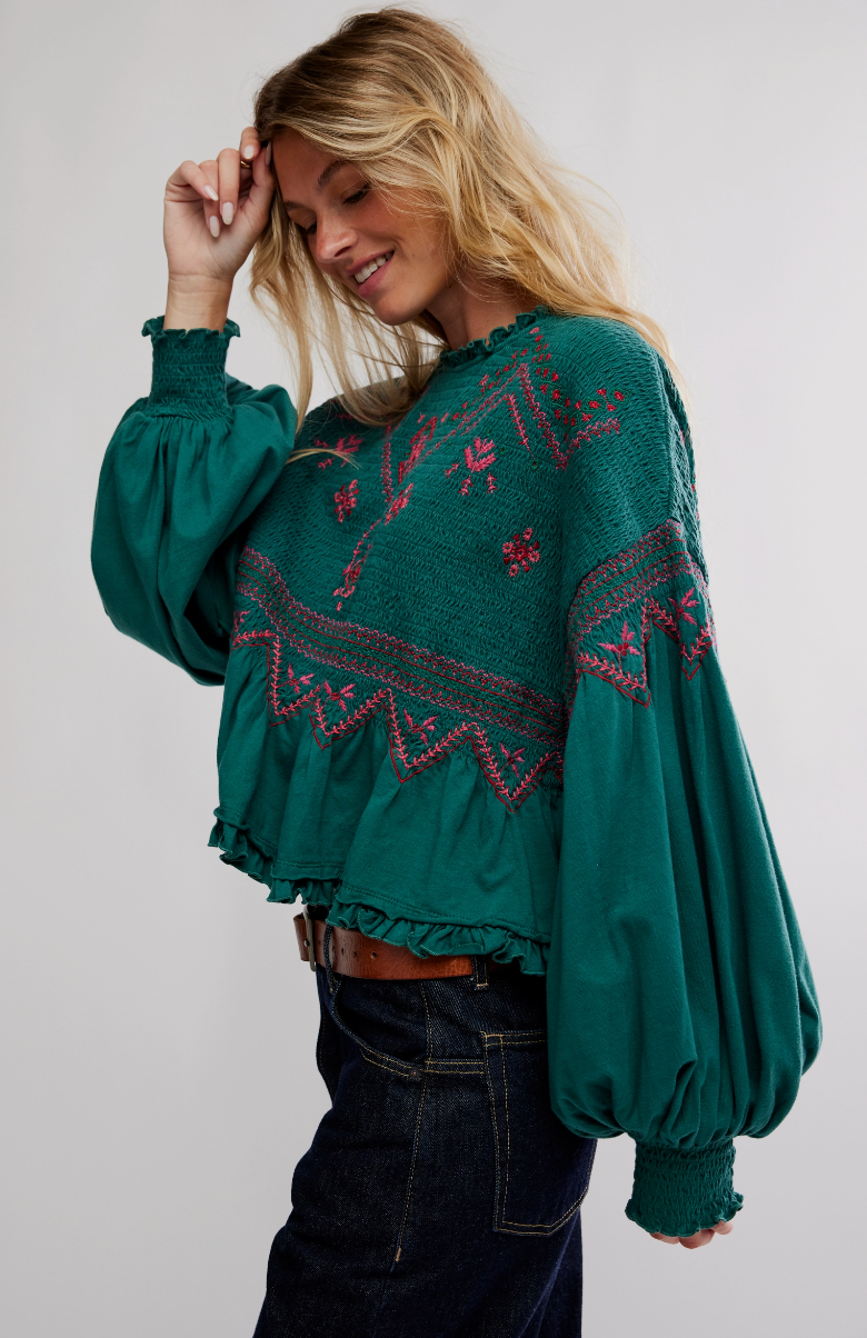 Holly Long Sleeve Knit Top