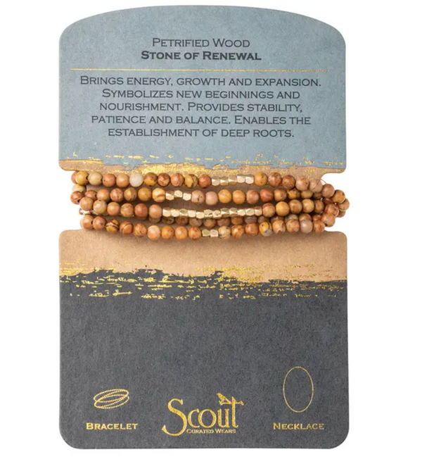 Petrified Wood - Stone of Renewal Wrap