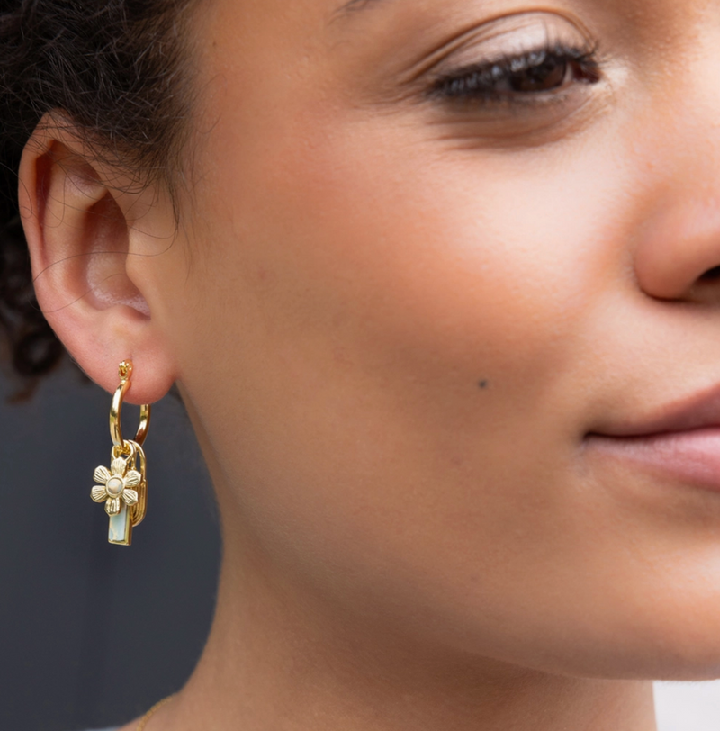 Aqua Terra Interchangeable Charm Earring