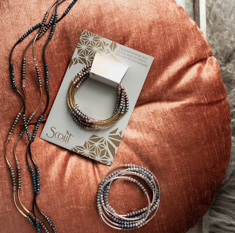 Tri Gold Wrap Bracelet