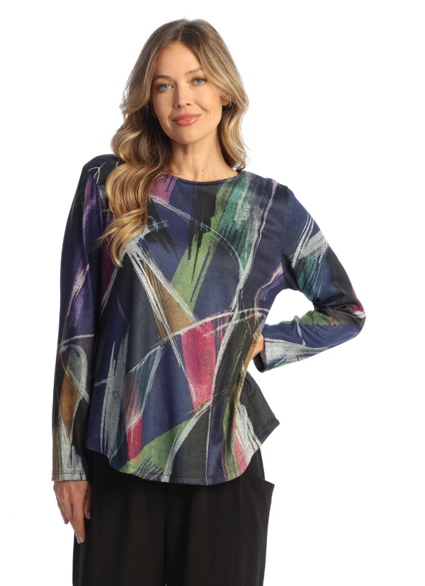 Brushstroke Soft Top