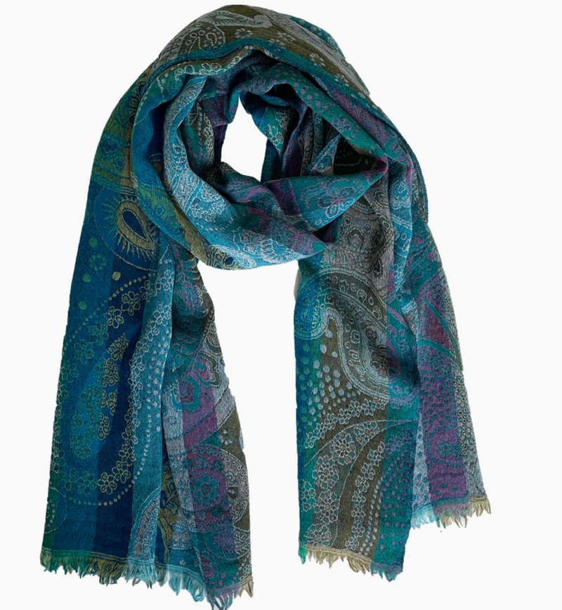 Kalga Turquoise Scarf
