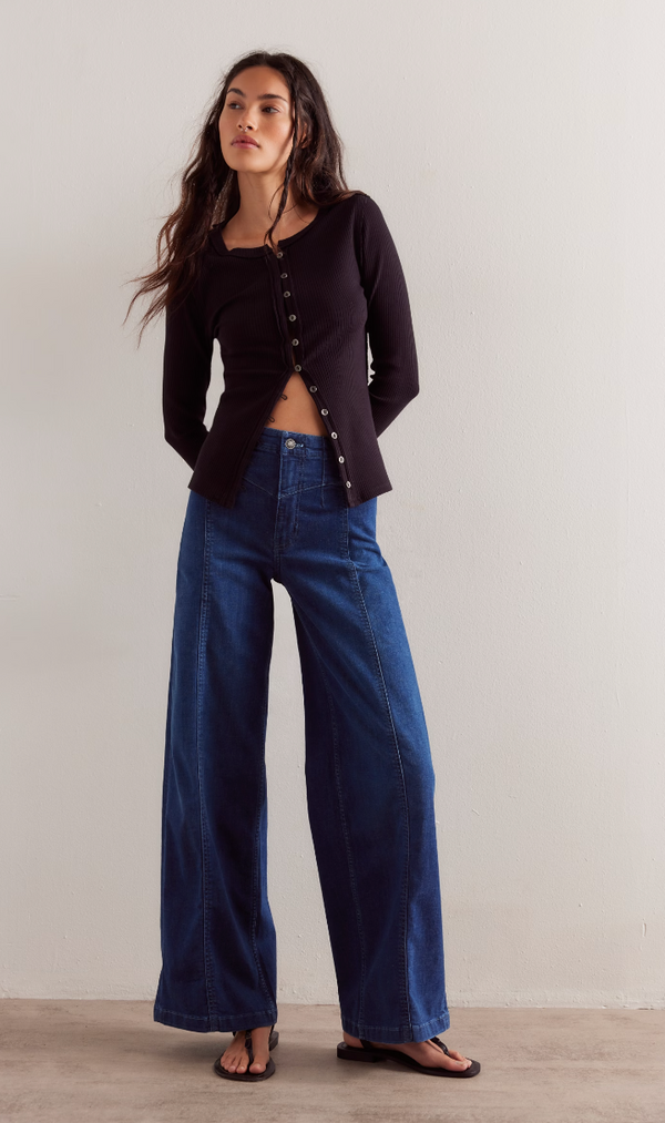 Lock & Key Libre Wide-Leg Jeans