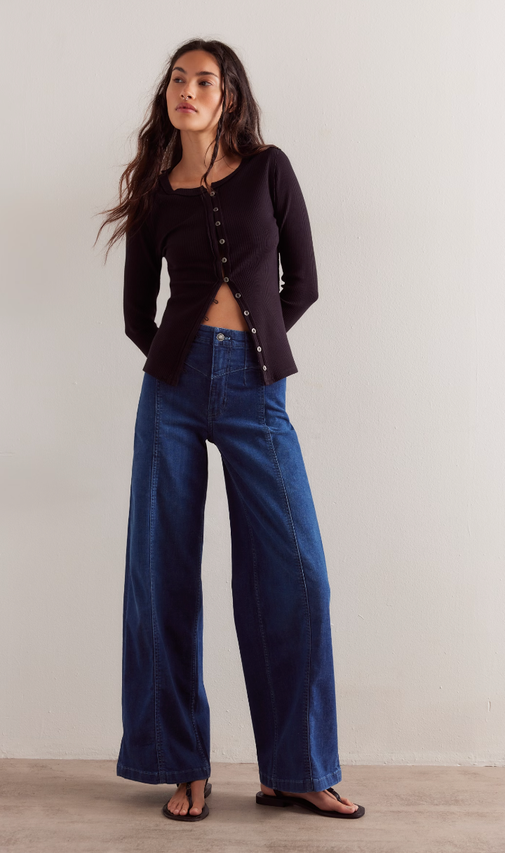 Lock & Key Libre Wide-Leg Jeans