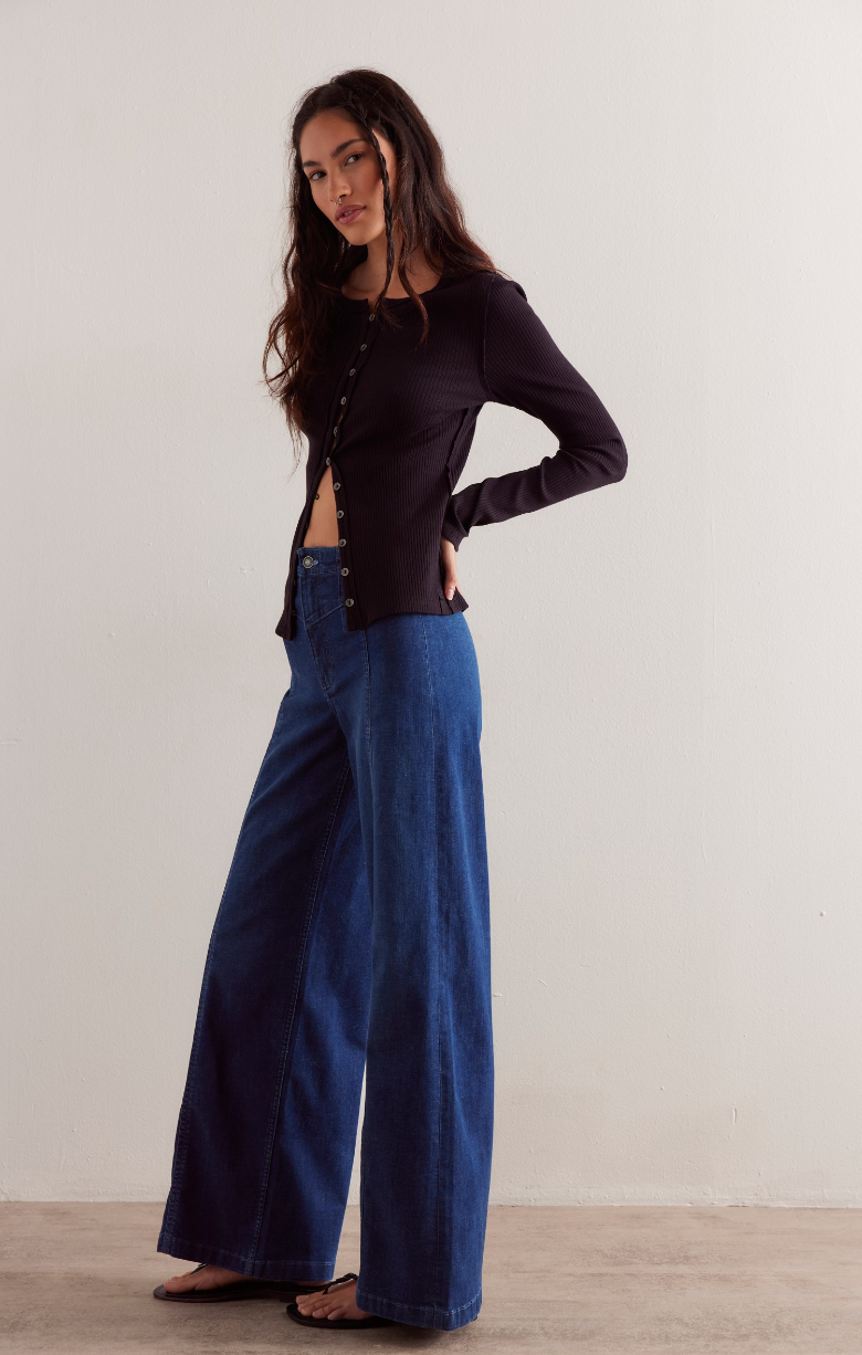 Lock & Key Libre Wide-Leg Jeans