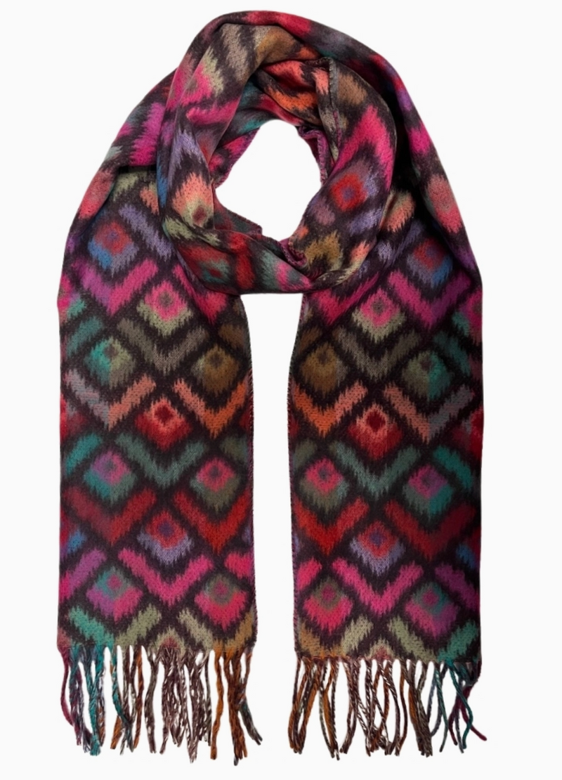 Peacock Feathers Cashmink Scarf