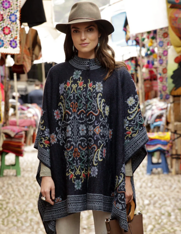 Ventian Ruana Revesible Wrap