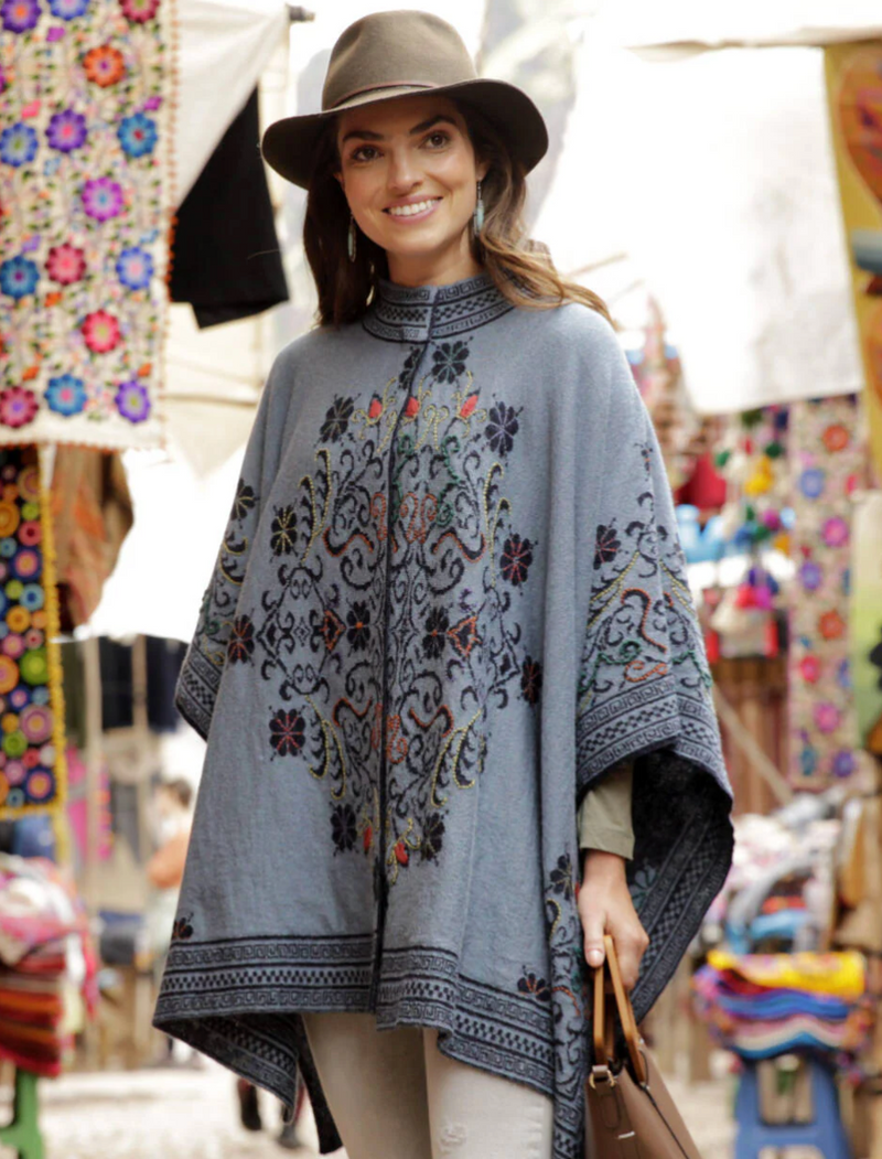 Ventian Ruana Revesible Wrap