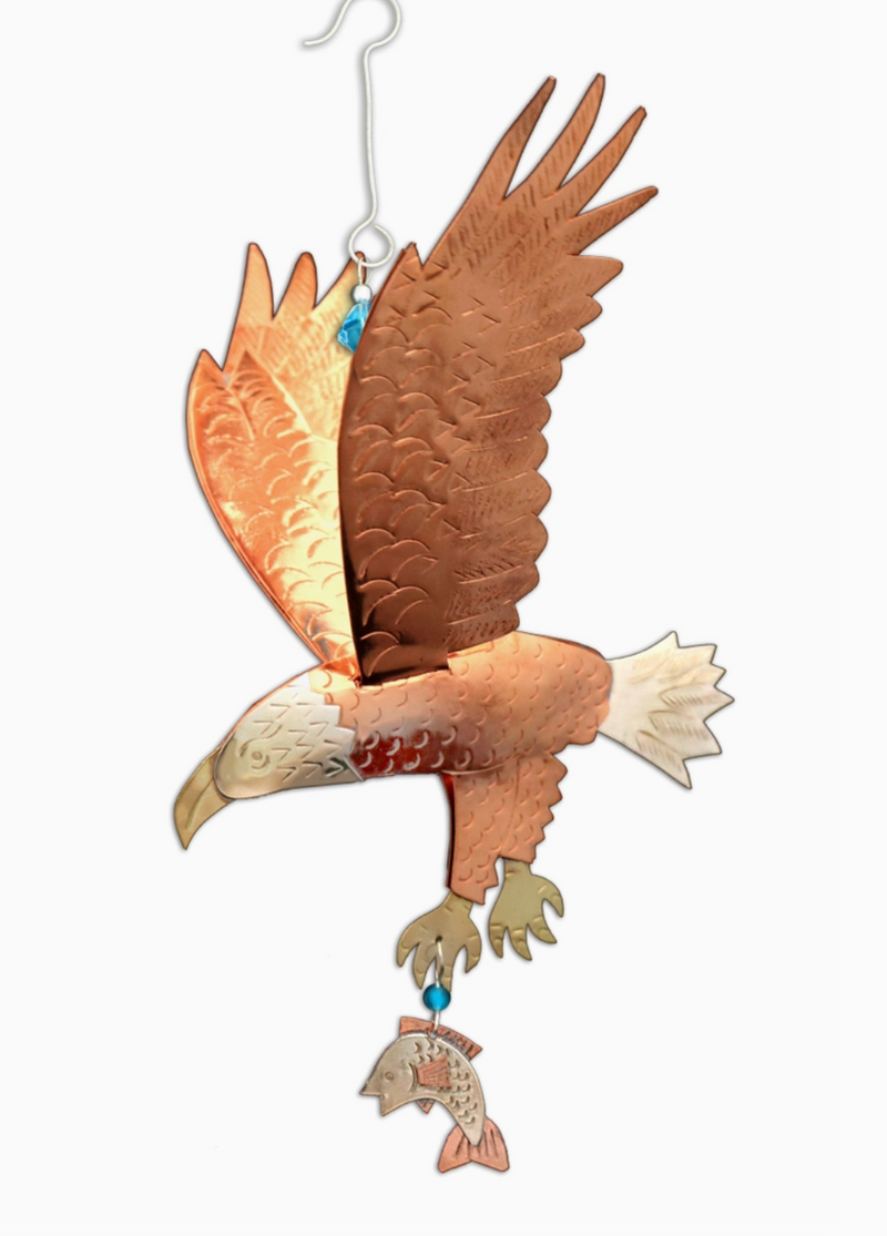 Soaring Eagle Metal Ornament